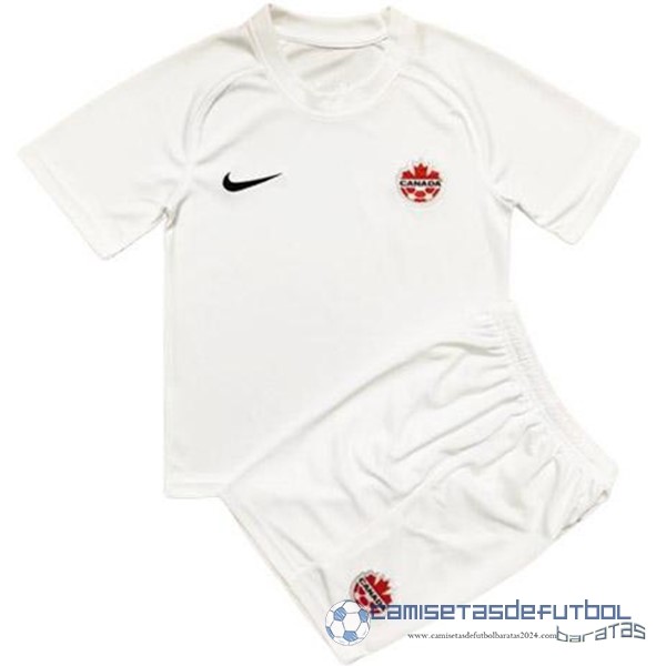 Segunda Conjunto De Niños Canadá 2022 Blanco