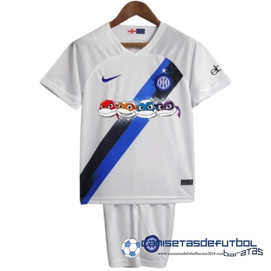 Segunda Conjunto De Inter Milan Niños Equipación 2023 2024 I - Image 2