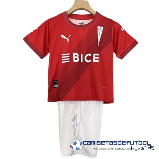 Segunda Conjunto De  Universidad Católica Niños Equipación 2024 2025