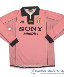 Segunda Manga Larga Juventus Retro Equipación 1997 1998 Rosa