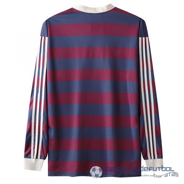 Segunda Manga Larga Newcastle United Retro Equipación 1995 1997 Rojo - Image 2