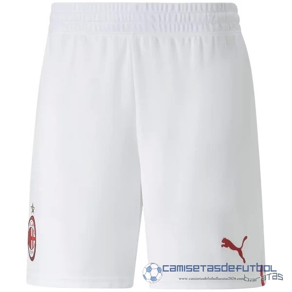 Segunda Pantalones AC Milan Equipación 2022 2023 Blanco