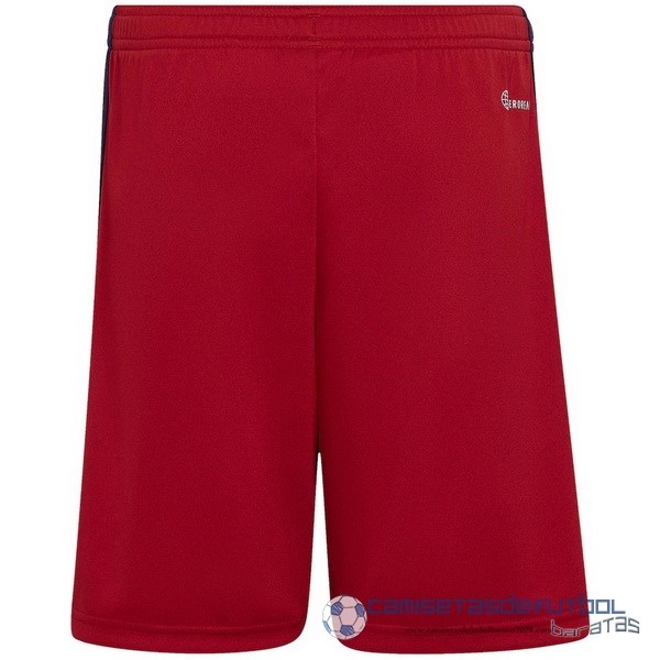 Segunda Pantalones Ajax Equipación 2022 2023 Rojo - Image 2