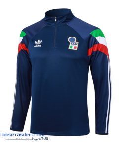 Sudadera Entrenamiento Italia Equipación 2024 Azul I Marino