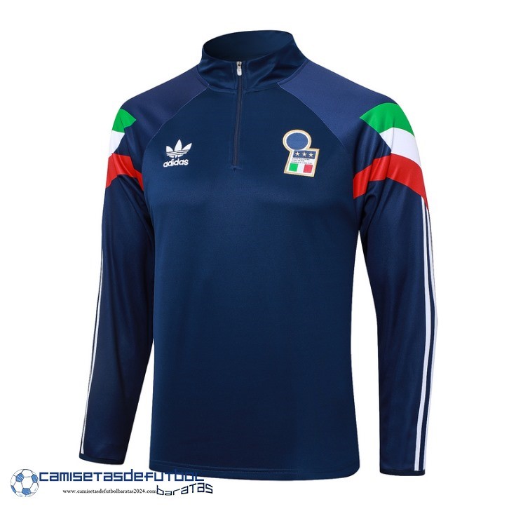 Sudadera Entrenamiento Italia Equipación 2024 Azul I Marino