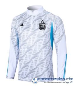 Sudadera Entrenamiento Argentina Equipación 2023 Blanco Azul