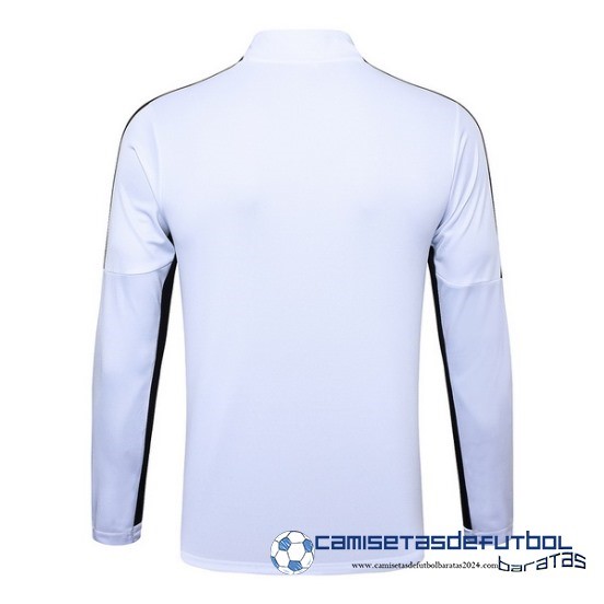 Sudadera Entrenamiento Paris Saint Germain Equipación 2023 2024 Blanco Negro - Image 2