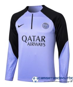 Sudadera Entrenamiento Paris Saint Germain Equipación 2023 2024 Purpura Negro