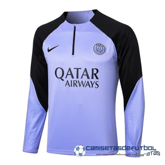 Sudadera Entrenamiento Paris Saint Germain Equipación 2023 2024 Purpura Negro