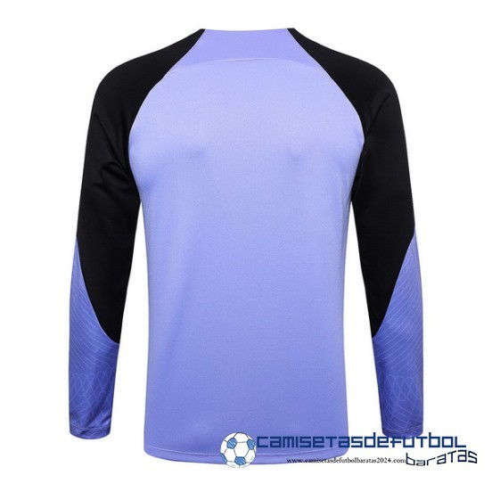 Sudadera Entrenamiento Paris Saint Germain Equipación 2023 2024 Purpura Negro - Image 2