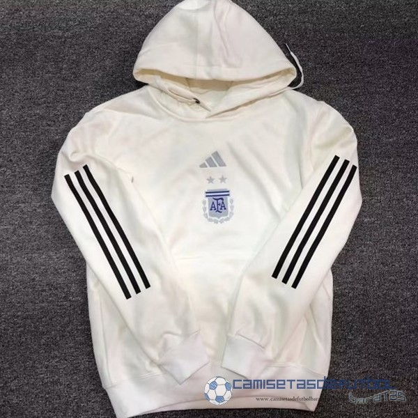 Sudaderas Con Capucha Argentina 2022 II Blanco