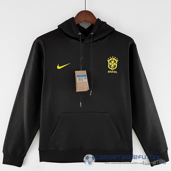 Sudaderas Con Capucha Brasil 2022 Negro