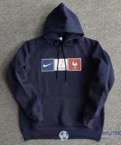 Sudaderas Con Capucha Francia 2022 Azul
