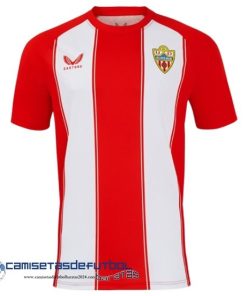 Tailandia Casa Camiseta Almería Equipación 2024 2025 Rojo Blanco