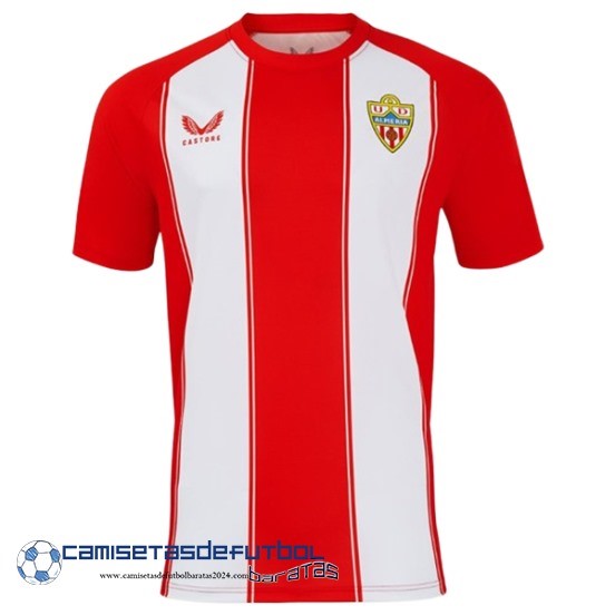 Tailandia Casa Camiseta Almería Equipación 2024 2025 Rojo Blanco