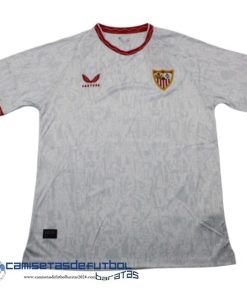 Tailandia Casa Camiseta Sevilla Equipación 2024 2025 Blanco