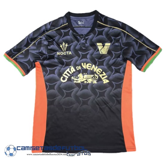 Tailandia Casa Camiseta Venezia Equipación 2024 2025 Negro