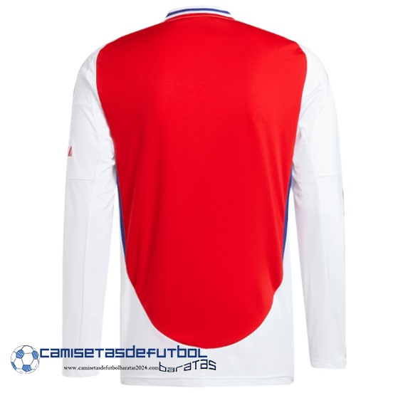 Tailandia Casa Manga Larga Arsenal Equipación 2024 2025 Rojo - Image 2
