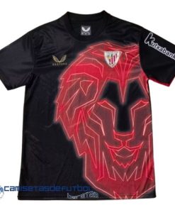 Tailandia Especial Camiseta Athletic Bilbao Equipación 2024 2025 Negro Rojo