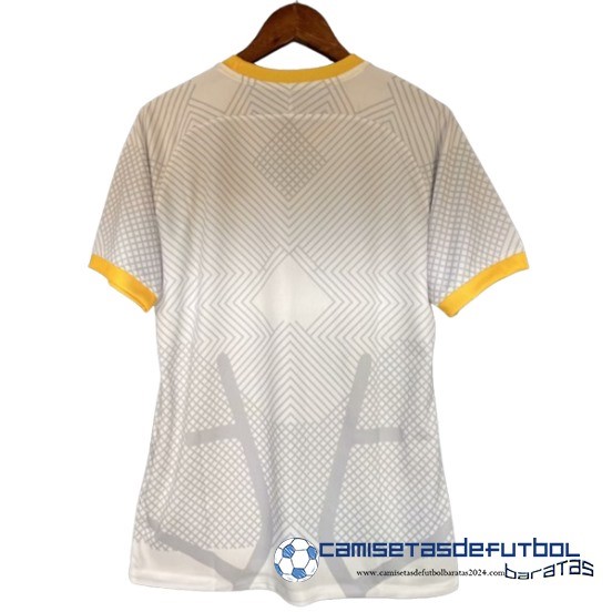Tailandia Especial Camiseta Inter Milán Equipación 2024 2025 Blanco Amarillo - Image 2