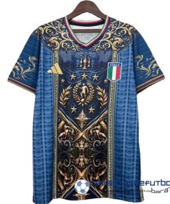 Tailandia Especial Camiseta Italia Equipación 2024 Amarillo Azul