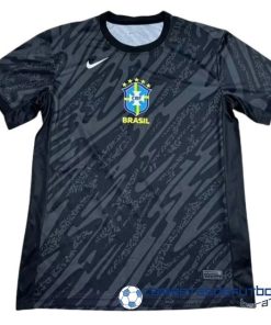 Tailandia Portero Camiseta Brasil Equipación 2024 Negro