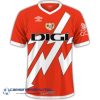 Tailandia Segunda Camiseta Rayo Vallecano Equipación 2024 2025 Rojo