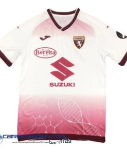Tailandia Segunda Camiseta Torino Equipación 2024 2025 Blanco I Rojo