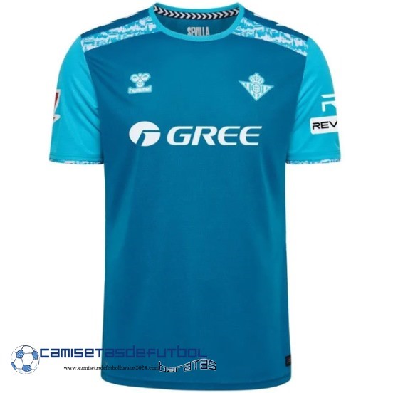 Tailandia Tercera Camiseta Real Betis Equipación 2024 2025 Azul