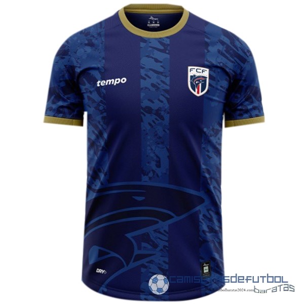 Tailandia Casa Camiseta Cabo Verde 2022 Azul
