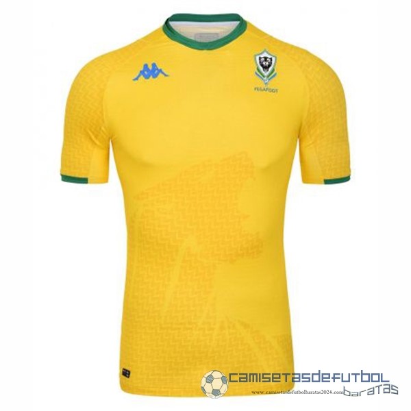 Tailandia Casa Camiseta Gabón 2022 Amarillo