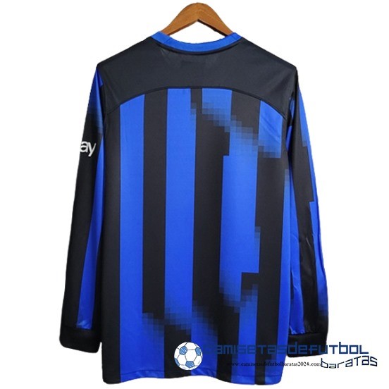 Tailandia Casa Camiseta Inter Milán Manga Larga Equipación 2023 2024 - Image 2