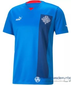 Tailandia Casa Camiseta Islandia 2022 Azul