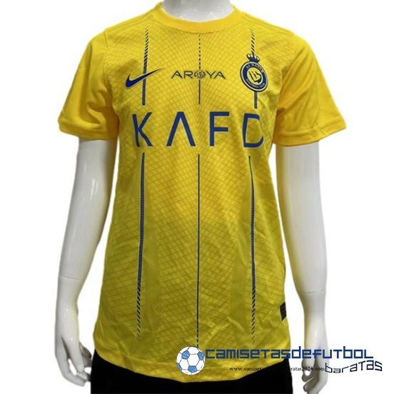 Tailandia Casa Conjunto De Al-Nassr FC Niños Equipación 2023 2024