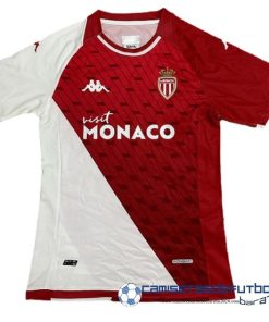 Tailandia Casa Jugadores Camiseta AS Monaco Equipación 2023 2024 Rojo I Blanco