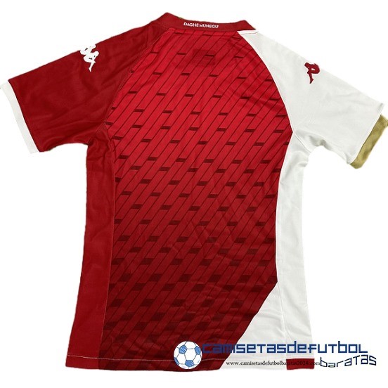 Tailandia Casa Jugadores Camiseta AS Monaco Equipación 2023 2024 Rojo I Blanco - Image 2