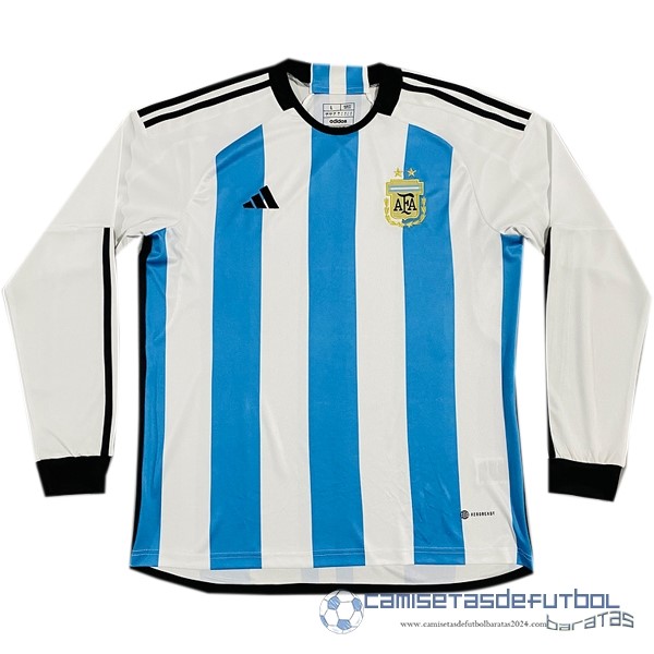 Tailandia Casa Manga Larga Argentina 2022 Blanco Azul