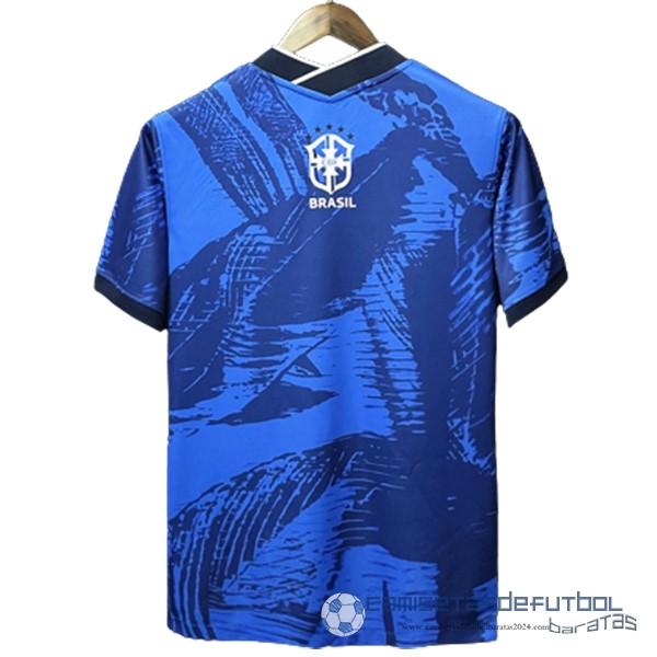 Tailandia Concept Segunda Camiseta Brasil 2022 Azul - Image 2