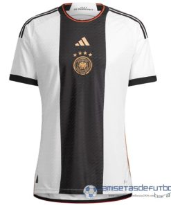 Tailandia Jugadores Casa Camiseta Alemania 2022 Blanco