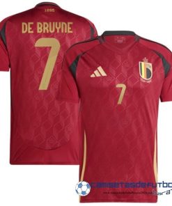 Tailandia NO.10 De Bruyne Casa Camiseta Belgica Equipación 2024