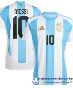 Tailandia NO.10 Messi Casa Camiseta Argentina Equipación 2024