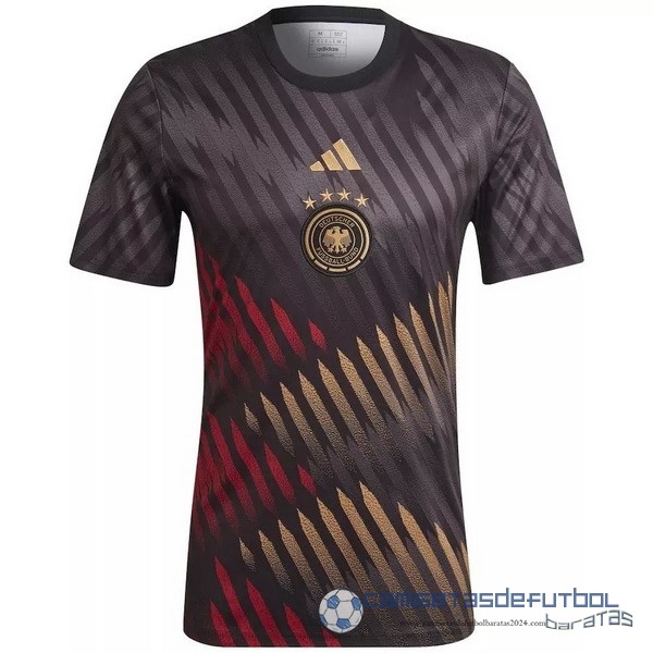 Tailandia Previo al partido Camiseta Alemania 2022 Negro