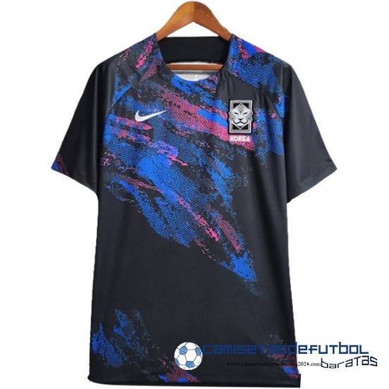 Tailandia Previo al partido Camiseta Corea Equipación 2023 Negro