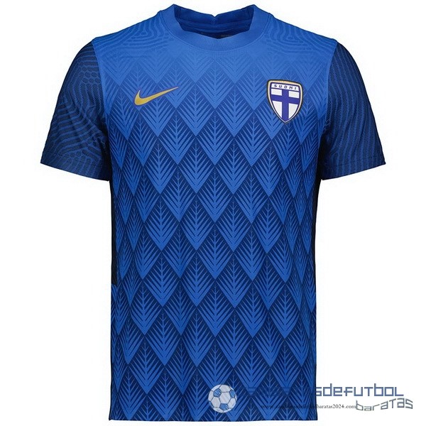Tailandia Segunda Camiseta Finlandia 2022 Azul