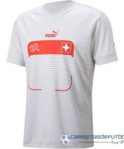 Tailandia Segunda Camiseta Suiza 2022 Blanco