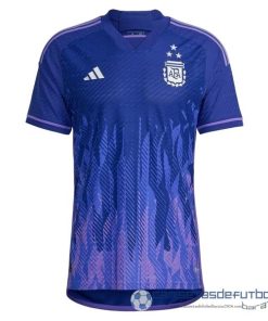 Tailandia Segunda Jugadores Camiseta Argentina 3 Stars 2022 Purpura