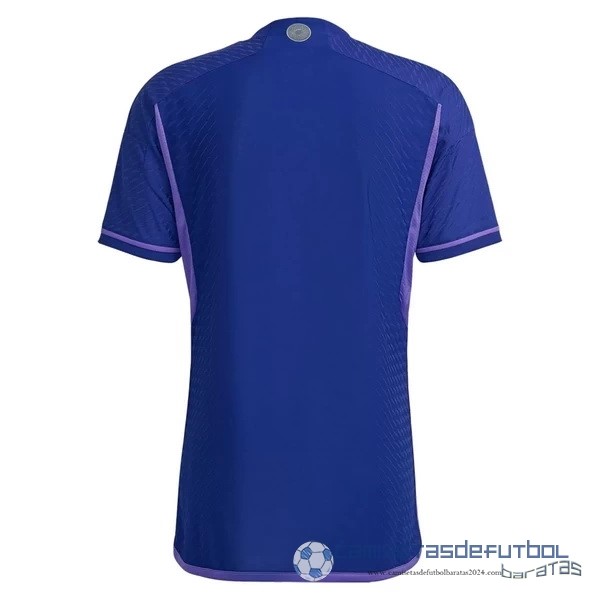 Tailandia Segunda Jugadores Camiseta Argentina 3 Stars 2022 Purpura - Image 2