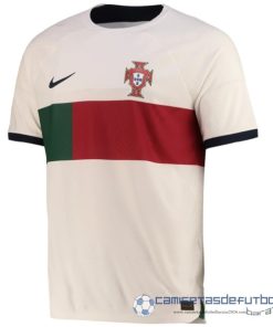 Tailandia Segunda Jugadores Camiseta Portugal 2022 Blanco