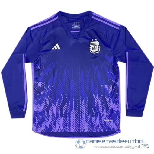 Tailandia Segunda Manga Larga Argentina 2022 Purpura