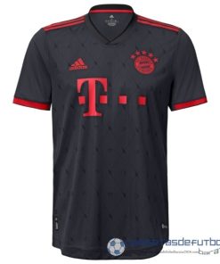 Tailandia Tercera Jugadores Camiseta Bayern Múnich Equipación 2022 2023 Negro